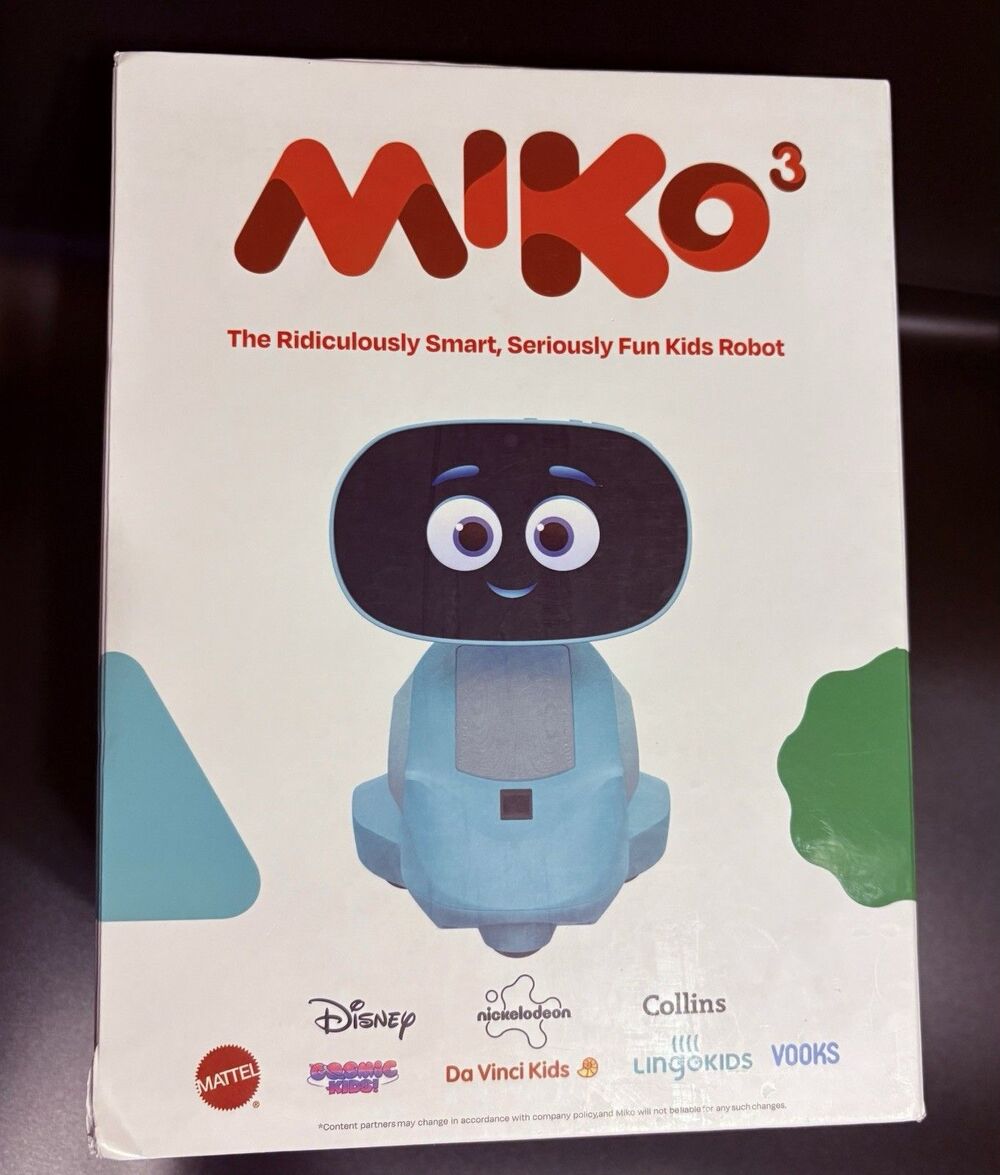 Miko 3: Al-Powered Smart Robot - Blue